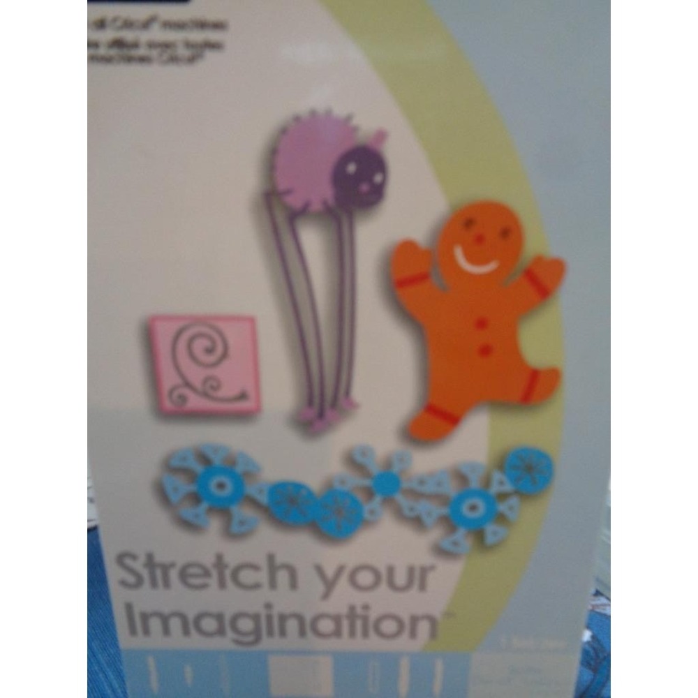 Cricut Die Cut Cartridge STRETCH YOUR IMAGINATION Scrapbooking